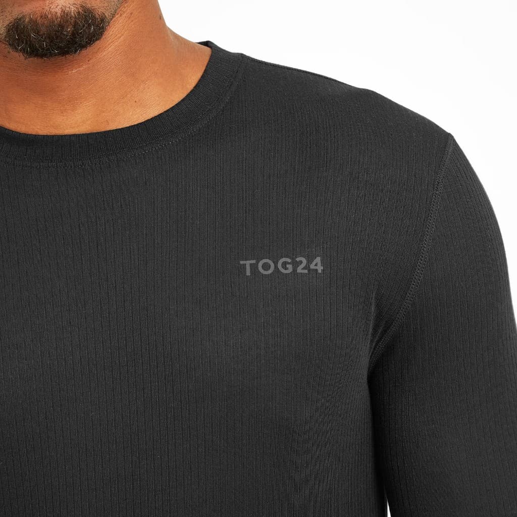 Branded baselayer crew neck top for workwear and uniform programmes